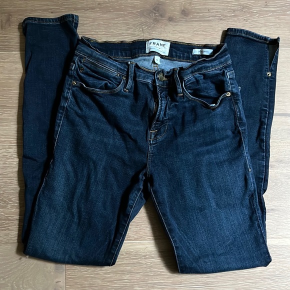 FRAME Denim Le High Skinny Jeans - Picture 1 of 3
